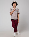 Little M Top - Bottom Set Seasonal Bamus Ulos
