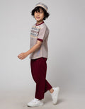 Little M Top - Bottom Set Seasonal Bamus Ulos