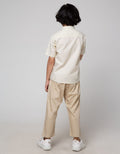 Little M Seasonal Top - Bottom Set Ulos Stripe