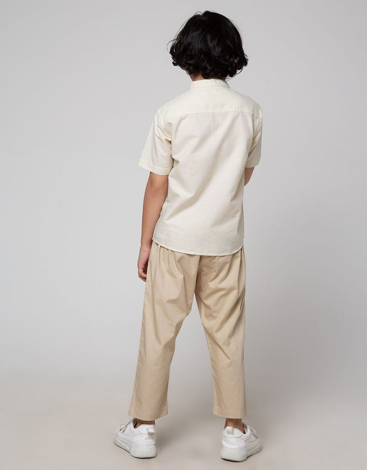 Little M Seasonal Top - Bottom Set Ulos Stripe