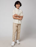 Little M Seasonal Top - Bottom Set Ulos Stripe