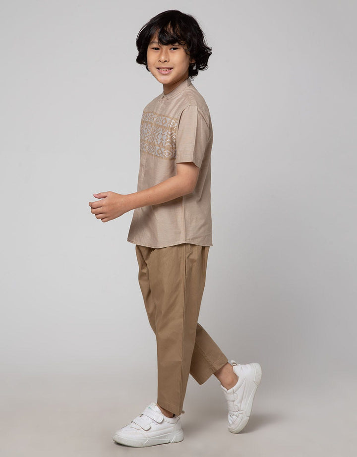 Little M Seasonal Top - Bottom Set Ulos Stripe