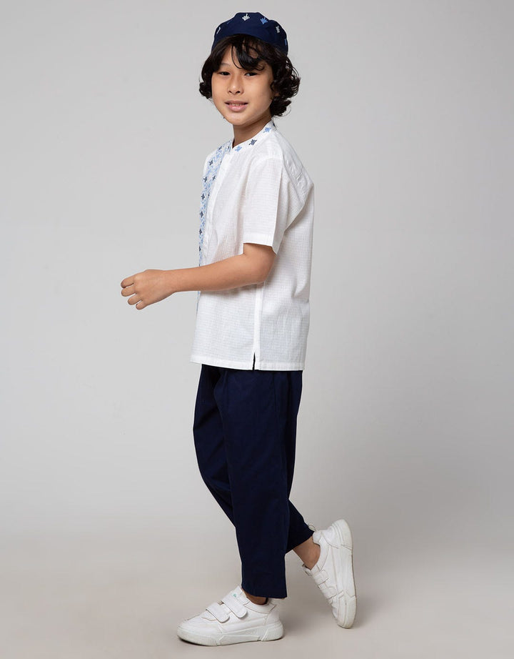 Little M Dobby Bordir Baju Muslim Anak Laki-Laki
