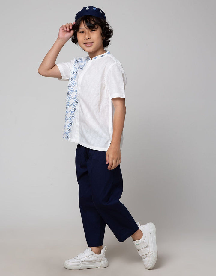 Little M Dobby Bordir Baju Muslim Anak Laki-Laki