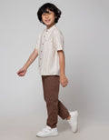 Little M Seasonal Top - Bottom Set Bamus Linen