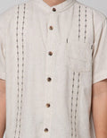 Little M Seasonal Top - Bottom Set Bamus Linen