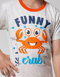 Little M Top-Bottom Set Cut N Sewn Animal T-Shirt