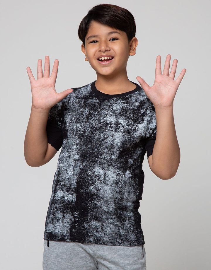 Nevada Short Sleeve T-Shirt Print Abstract Chalk