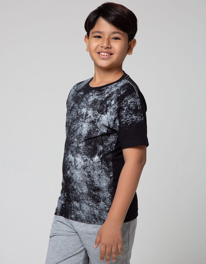 Nevada Short Sleeve T-Shirt Print Abstract Chalk