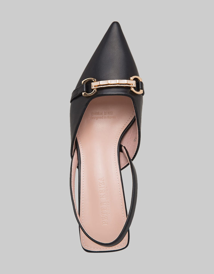 Peter Keiza Pointed Toe With Sing Back Heels