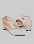 Peter Keiza Studded Strap With Buckle Heels