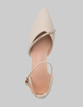 Peter Keiza Studded Strap With Buckle Heels