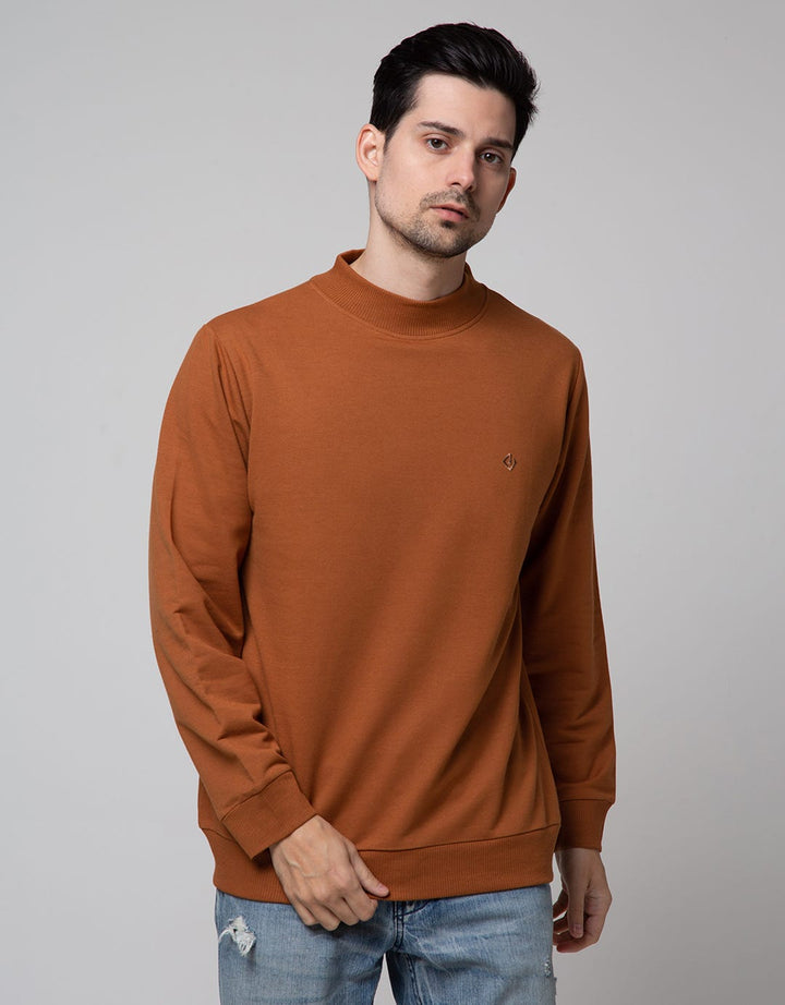 Details Jumper Long Sleeve Solid High Neck