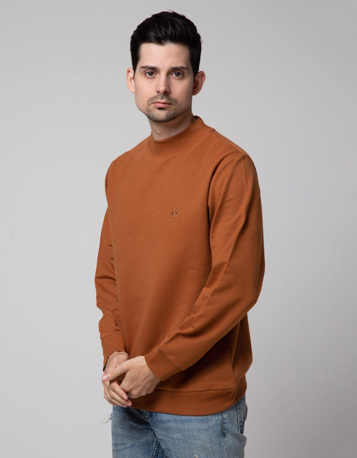 Details Jumper Long Sleeve Solid High Neck