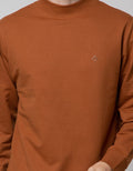 Details Jumper Long Sleeve Solid High Neck