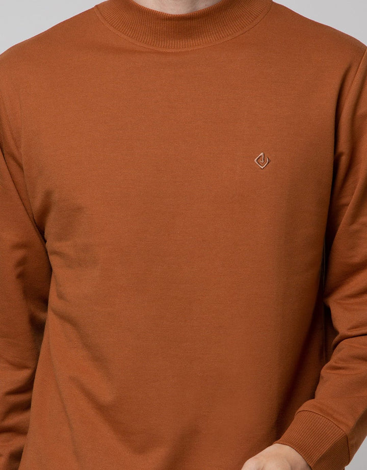 Details Jumper Long Sleeve Solid High Neck