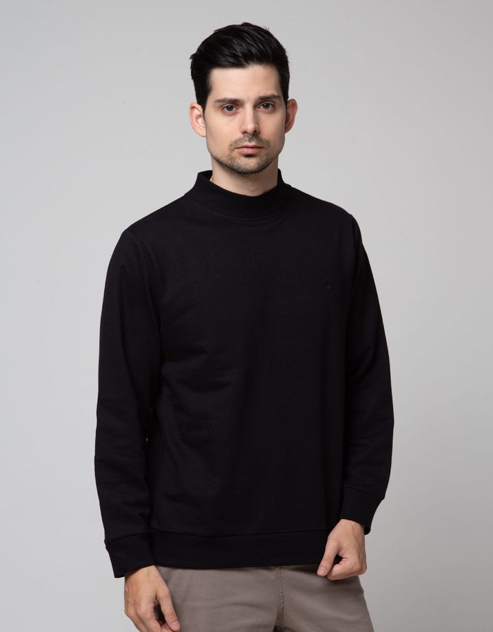Details Jumper Long Sleeve Solid High Neck