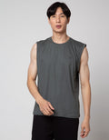 Nevada Muscle Sleeveless Kaos Pria