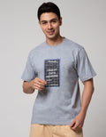 Nevada Printed Casual Kaos Pria