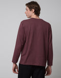 Nevada Long Sleeve T-Shirt Print Slub Tritone Pocket