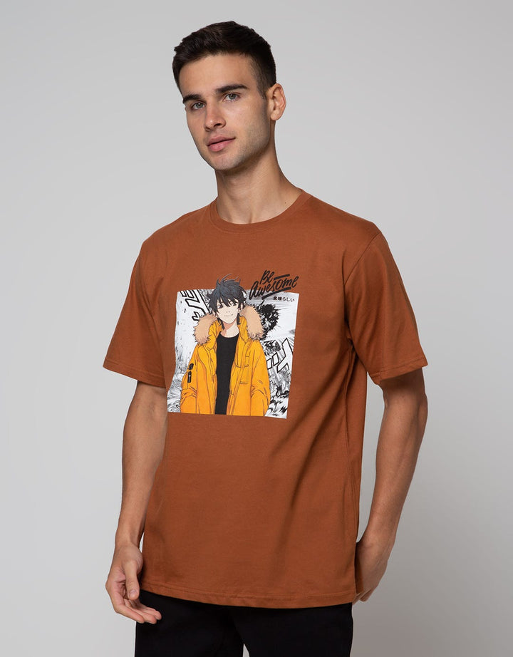 Nevada Short Sleeve T-shirt Print Be Awesome