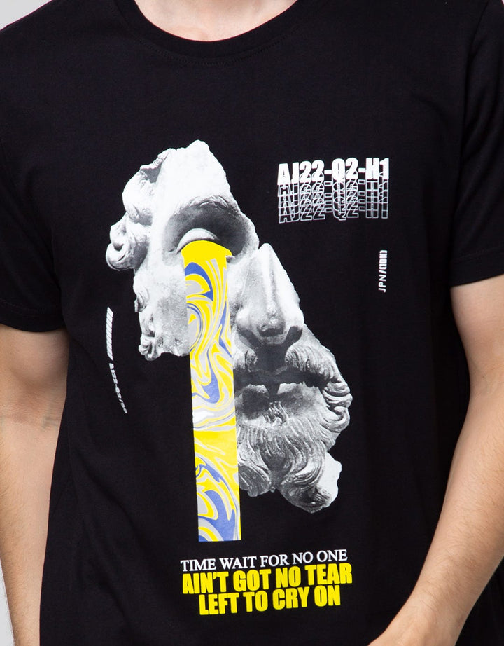 American Jeans Short Sleeve T-Shirt Tee Statue