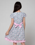 Sweet Miss Under Flower Dress Anak Perempuan