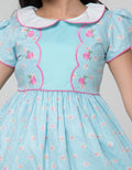Sweet Miss Flower Style Dress Anak Perempuan
