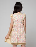 Sweet Miss Short Sleeve Midi Dress Layer Flowers