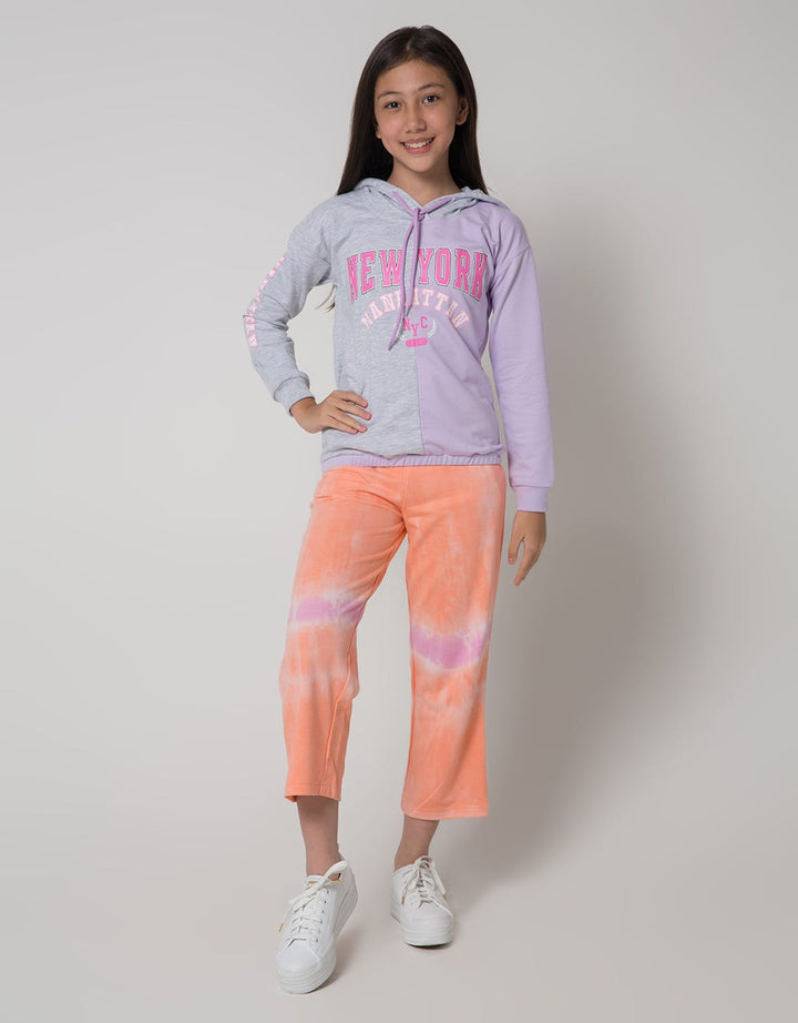 Nevada Jogger Knit Wideleg Tiedye