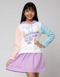 Nevada Long Sleeve Midi Dress Hoodie Print Its Gonna Be Ok