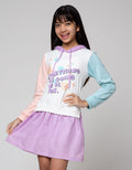 Nevada Long Sleeve Midi Dress Hoodie Print Its Gonna Be Ok