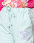 Nevada Long Pants Knit Wide Leg Print Tennis
