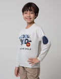 Little M Elbow Patch Sweater Anak Laki-laki