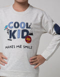Little M Elbow Patch Sweater Anak Laki-laki