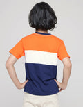 Little M Scooter Saurus Slub Boys T-Shirt