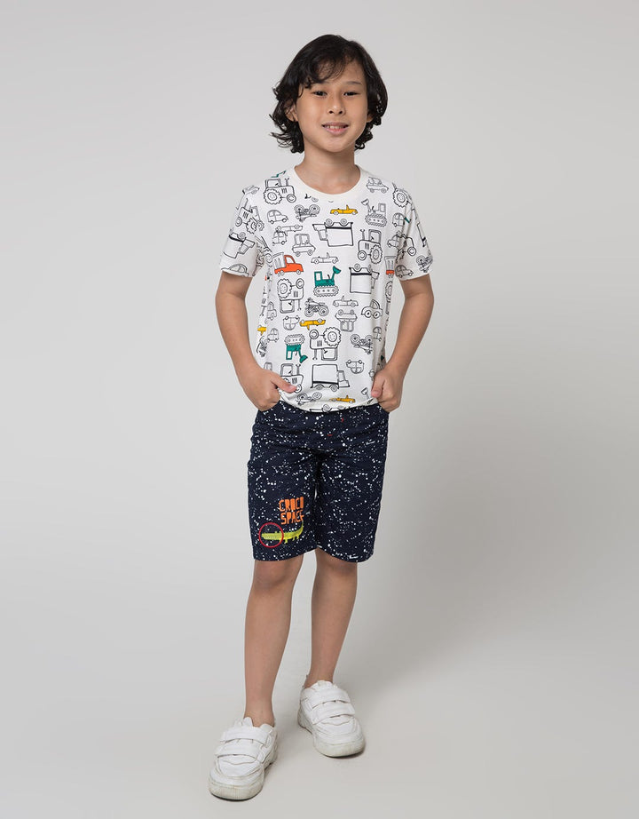 Little M Short Sleeve T-Shirt Car