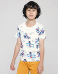 Little M Dino Plane Kaos Anak Laki-laki