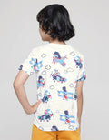 Little M Dino Plane Kaos Anak Laki-laki