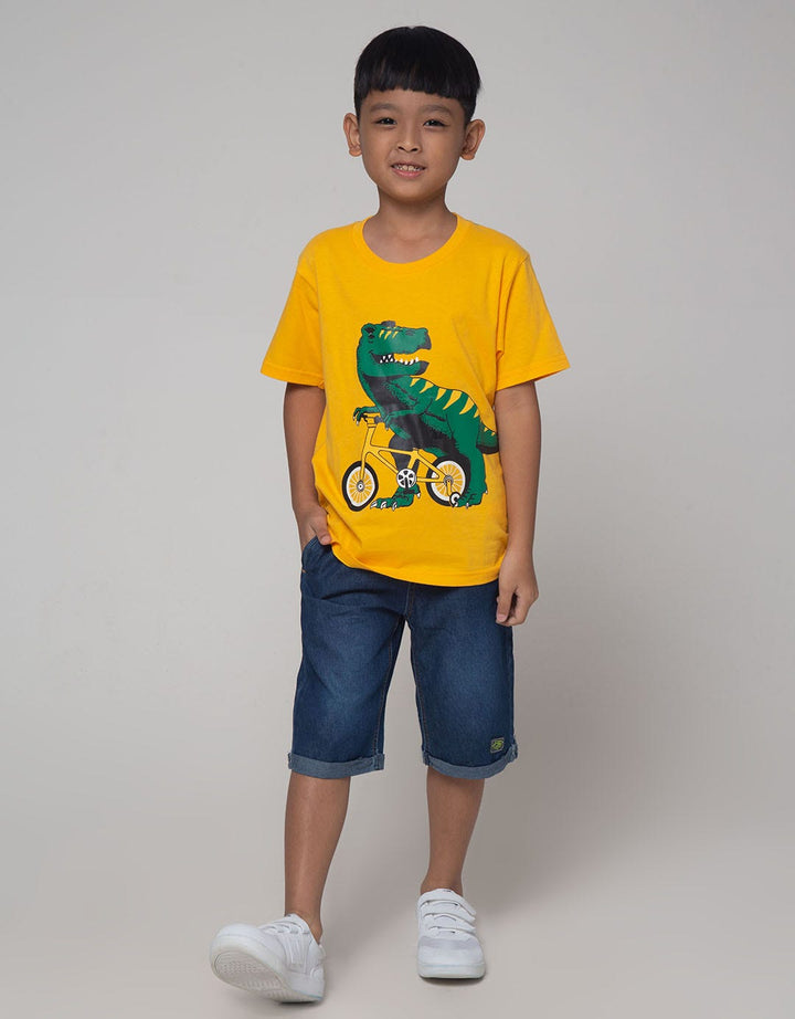 Little M Buy Dino Print Boys T-Shirt