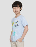 Little M Fider Stripe Boys T-Shirt