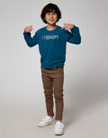 Little M Emboss Brooklyn Sweater Anak Laki-Laki