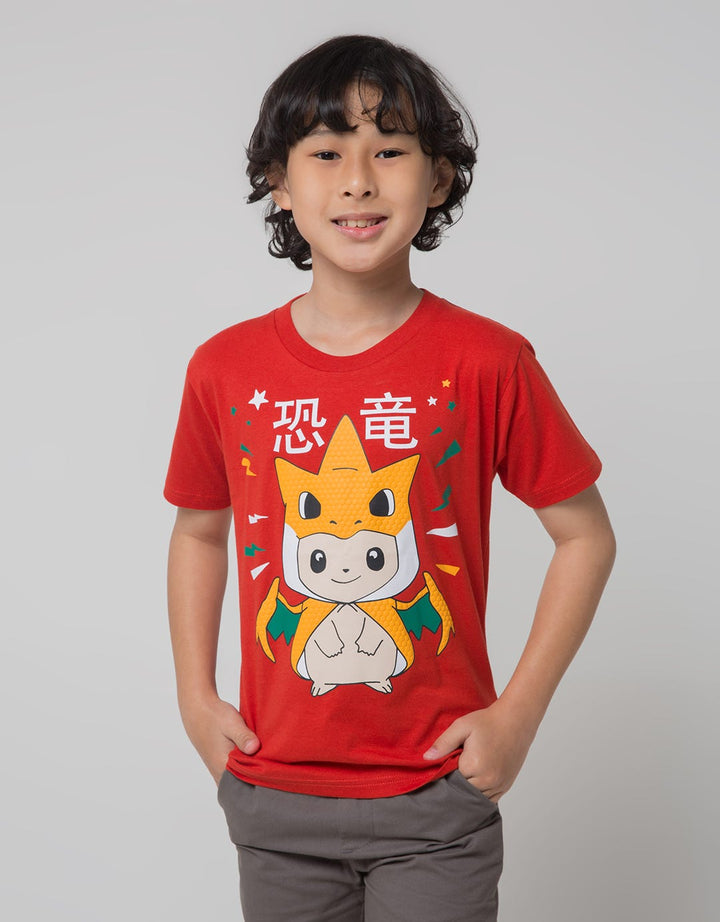 Little M Short Sleeve T-Shirt Print Anime Sayap