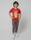 Little M Short Sleeve T-Shirt Print Anime Sayap