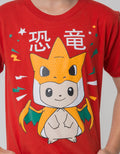 Little M Short Sleeve T-Shirt Print Anime Sayap