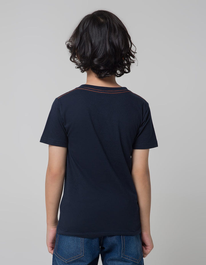 Little M Short Sleeve T-Shirt Print Anime Kucing