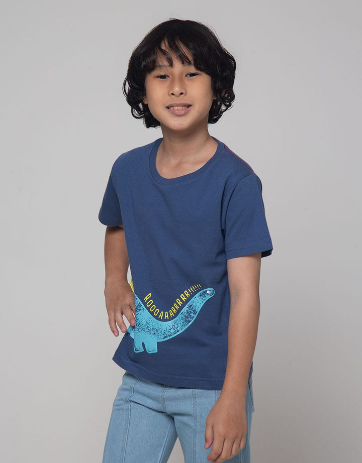 Little M Dino Cucuk  Kaos Anak Laki-laki