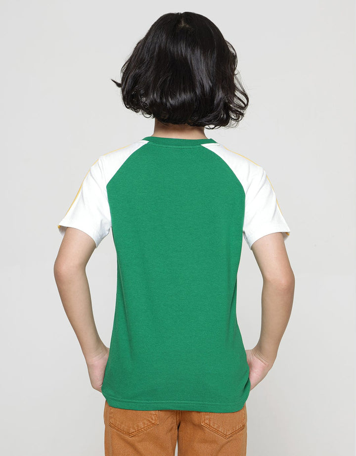 Little M Raglan Sleeve Kaos Anak Laki-laki