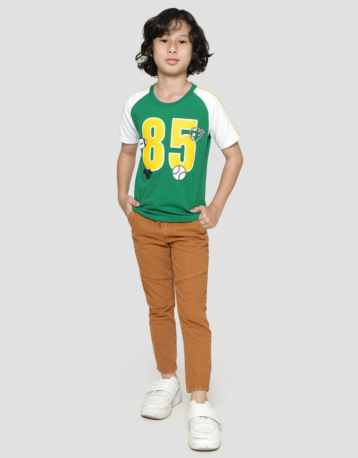 Little M Raglan Sleeve Kaos Anak Laki-laki