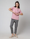 Disney Tsum2 Eeyore Cotton Usa Short Sleeve T-Shirt